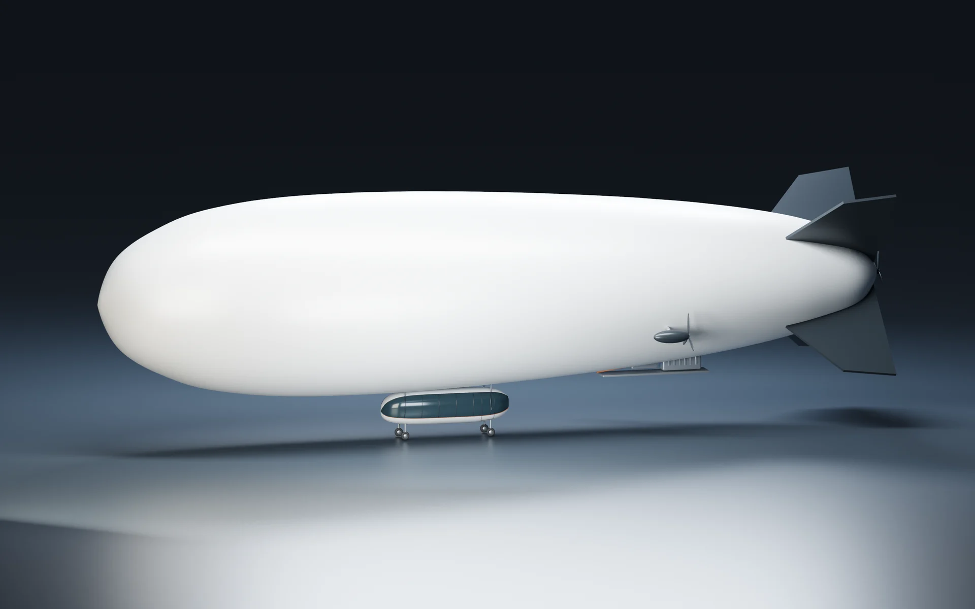 Wanderer R3 concept with a pearl-grey envelope, smoked cabin glazing and graphite tail.